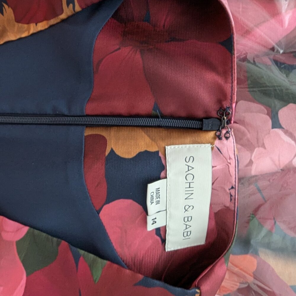 Women's mikado gown Sachin and Babi - Picture 11 of 13
